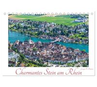 Charmantes Stein am Rhein (Tischkalender 2026 DIN A5 quer), CALVENDO Monatskalender: Idyllische Altstadt am Hochrhein