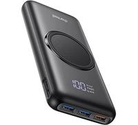 Charmast Power Bank, Wireless Powerbank 20000mAh Induktives Laden Kabellose Ladegerät 22,5W PD/QC 3.0 Externos Handyakkus mit LED Display Kompatibel mit iPhone 17 16 15 14 13 12 Pro max Samsung Huawei