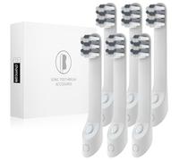 Charmcare Recambio Head Kids compatible con cepillo de dientes eléctrico Quip, 6 unidades