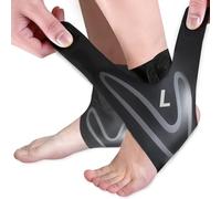 CharmChic 2 Piezas Tobillera Deportiva, Tobillera para Esguince, Tobilleras Estabilizadora Ajustable, para Hombre y Mujer, Antideslizante Férula Soporte Tobillo, L