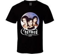Charmed Moon 90s Witch Drama TV Show T Shirt Black Mens