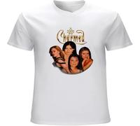 Charmed of Four Phoebe Piper Prue Paige TV Series Gift Mens T Shirt Unisex tee White M