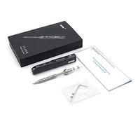 Charmgle - Kit de estación de soldador portátil para exteriores con visualización OLED digital TS100 (TS100 con BC2)