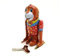Charmgle MS655 Monkey Flip Acrobatic Somersault Acrobatics Monkey - Juguete retro con temática nostálgica para adultos, colección para adultos, decoración del hogar, regalo novedoso