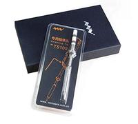 Charmgle TS100 - Puntas de soldadura de acero inoxidable TS101, punta de soldador de repuesto, accesorios de soldadura de lápiz KU