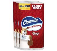 Charmin Papel higiénico ultra fuerte, 30 rollos de mega familia, 308 hojas por rollo