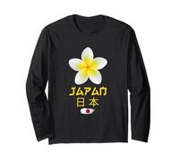 Charming Beauty of Japan Tropical Flower Frangipani Graphic Manga Larga