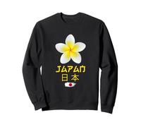 Charming Beauty of Japan Tropical Flower Frangipani Graphic Sudadera