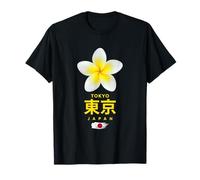 Charming Beauty of Tokyo Japan Tropical Flower Frangipani Camiseta