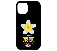Charming Beauty of Tokyo Japan Tropical Flower Frangipani Carcasa para iPhone 12/12 Pro