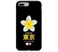 Charming Beauty of Tokyo Japan Tropical Flower Frangipani Carcasa para iPhone 7 Plus/8 Plus