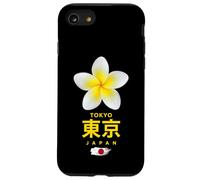 Charming Beauty of Tokyo Japan Tropical Flower Frangipani Carcasa para iPhone SE (2020) / 7/8