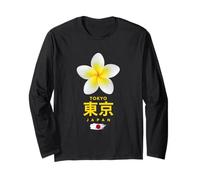 Charming Beauty of Tokyo Japan Tropical Flower Frangipani Manga Larga