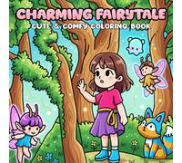 Charming Fairytale Coloring Book: Discover Enchanting Worlds Filled with Magic, Friendship, and Fantasy for Creative Relaxation and Stress Relief