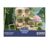 Charming Rural Scenery 1000 Pièces Rompecabezas Divertido, Desafiante Y Estimulante para Adultos Regalos para Familiares Y Amigos Tout-Petits 38x26cm/1000pcs