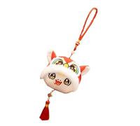 Charming Snake Toy - Chinese New Year Plush for Lucky Home Display | Plush Material with PP Cotton Core, Adorable Pendant Shape, Bright Festival Appeal, Ideal Decoration Choice for 2025