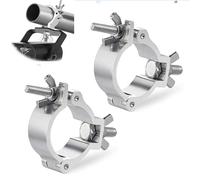 CHARMNAIL Abrazadera para Truss 25-30mm (2 Unid), Truss Clamp para Luces de Escenarios, Soporta 100kg, para Equipos DJ Profesionales