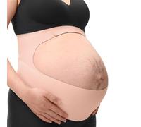 CHARMNAIL Schwangerschaftsgürtel, 3D-Formung & Ergonomisches Design, Unsichtbar & Nahtlos, Weiches Hautfreundliches Material, Lüftungslöcher, Selbstklebende Verschluss