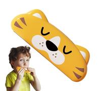 Charmonica Toy for Kids, Kids Harmonica | Instrumento musical para principiantes,Dibujos animados Armónica con patrón animal, juguete de instrumento musical para principiantes