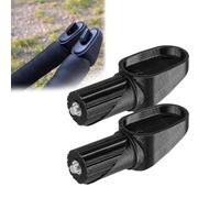 CharmPacks 2 adaptadores para Blips inalámbricos SRAM AXS, soportes de barra reclinados, diseño aerodinámico de tapa de extremo, fijación segura, fácil acceso, minimiza el arrastre, para bicicletas de