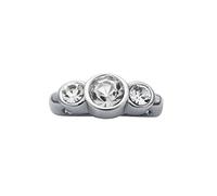 CHARMS VICEROY ACERO Y TRES CIRCONITAS 1358M01010B