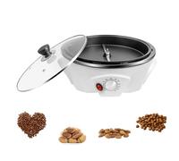 Charocean Tostador de café de 1200 W, capacidad de 500 g máquina de tostado de café eléctrico, almendras quemadas máquina, máquina para almendras quemadas, nuez, maní, 0-240℃