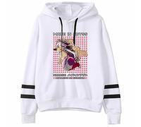 Charous Anime Made In Abyss: The Golden City of The Scorching Sun White Cartoon Sudadera con Capucha para Cosplay O Regalo,Blanco-3,Metro