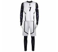 Charous Anime Manga BLUE LOCK Cosplay Nagi Seishiro Trajes Deportivos,Disfraz de deportista unisex para cosplay