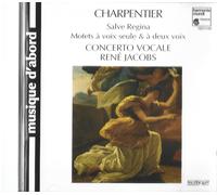 Charpentier - Mottetes de dos y tres voces / Concierto vocal · René Jacobs - CD