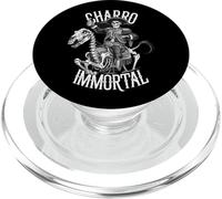 Charro Immortal Tequila Mariachi Esqueleto Mexicano Caballo PopSockets PopGrip para MagSafe