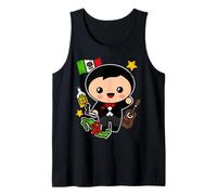 Charro Mexican Mariachi Hispanic Siesta Pride Souvenir Camiseta sin Mangas