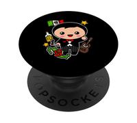 Charro Mexican Mariachi Hispanic Siesta Pride Souvenir PopSockets PopGrip Adhesivo