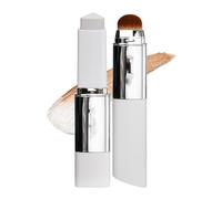 Chartming Color Changing Foundation Stick,Korean Color Changing Foundation with Detachable Brush - Full to Medium Coverage Base Makeup (Medium)