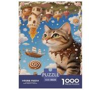 Chartreux Puzzle De 1000 Piezas Un Desafiante Juguetes Resistentes A La Presión para Toda La Familia Regalos Familiares para Adultos Y Niños 38x26cm/1000pcs