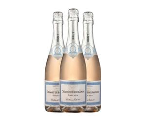 Chartron et Trebuchet Rosado Pinot Negro Brut Crémant de Bourgogne Gran Reserva 75 spumoso rosado (Caja de 3 Botellas de 75 cl)