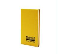 Chartwell - Cuaderno para trabajos de campo, 10,6 x 16,5 cm, reglones grises, diseño con texto "Chartwell, Survey Book 2256", color amarillo y negro