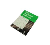 Chartwell Student Graph Pad 70gsm 0.1inch 0.5inch 1inch Grid 50 Sheets A4 Green Cover Ref J104B [Pac