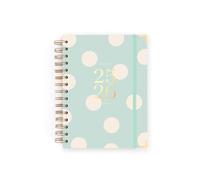 CHARUCA Agenda Académica Semana Vista (de Sep-2025 a Agos-2026) de Tapa Dura, 200 Pág. Grueso Mediana, 20x17 cms. Papel 120 grs. Hecha en España con amor y sin prisas. (Mint)