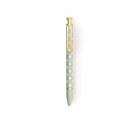 CHARUCA - Bolígrafo Retráctil de Tinta Azul Reutilizable | Boli Personalizado en Aluminio Ligero Color Mint, 14.2 cms