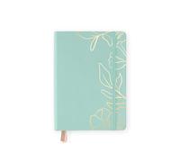 CHARUCA - Charucabullet con Tapa Blanda y 240 Páginas | Encuadernación Cosida como Diario Tamaño M, 18,5x13.5 cms. (MINT GOLD) Papel 120 grs, Hecho con amor y sin prisas.