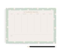 CHARUCA - Planificador Charuca Semanal A4 | Tu Semana a la Vista y en Orden con Organizador de 60 Hojas a Todo Color Tamaño A4, 29.7x21 cms (Mint)