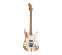 Charvel Henrik Danhage Signature Pro-Mod So-Cal Style 1 HS FR M White Relic with Hardshell Gig Bag