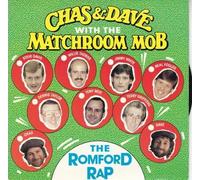 CHAS AND DAVE WITH THE MATCHROOM MOB - ROMFORD RAP 7 INCH (7" VINYL 45) UK RAINBOW 1987
