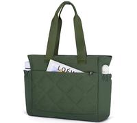 Chase Chic Tote Bag Mujer, Puffer Bolso Shopper Mujer Bolso Tote Acolchado Grande Quilted Bolsa De Mano Para Portátil De 15.6 Pulgadas Para El Universidad Trabajo Viajes