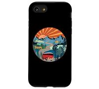 Chase Sunshine Retro Viajes por carretera Montañas Camper Aventura Carcasa para iPhone SE (2020) / 7 / 8