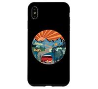 Chase Sunshine Retro Viajes por carretera Montañas Camper Aventura Carcasa para iPhone XS Max