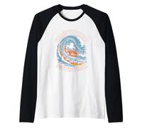 Chase the Chill Sea dueño de la emoción de Halloween Camiseta Manga Raglan