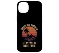 CHASE THE HORIZON STAY WILD RIDE FREE senderismo amante del camping Carcasa para iPhone 14 Plus