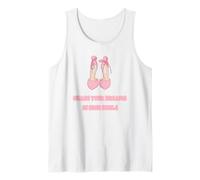 Chase Your Dreams in High Heels - Cita Motivacional Femenina Camiseta sin Mangas