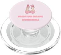 Chase Your Dreams in High Heels - Cita Motivacional Femenina PopSockets PopGrip para MagSafe